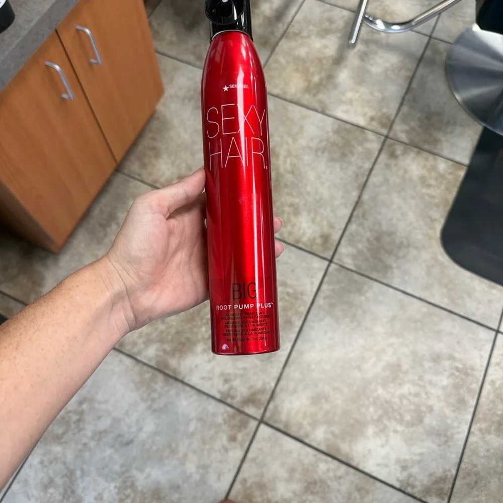 Sexy Hair BIG Root Pump Plus Volumizing Spray - Red